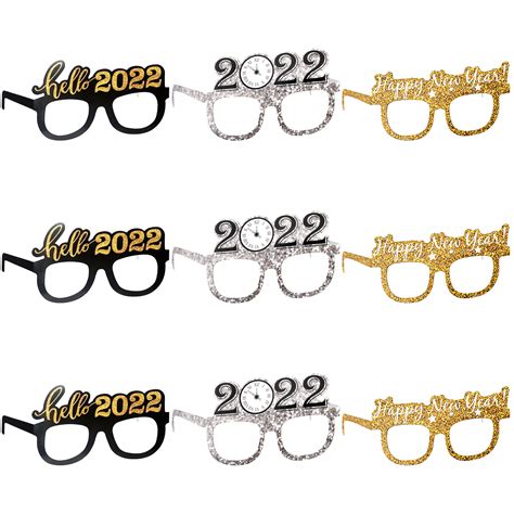 2022 new years eve glasses